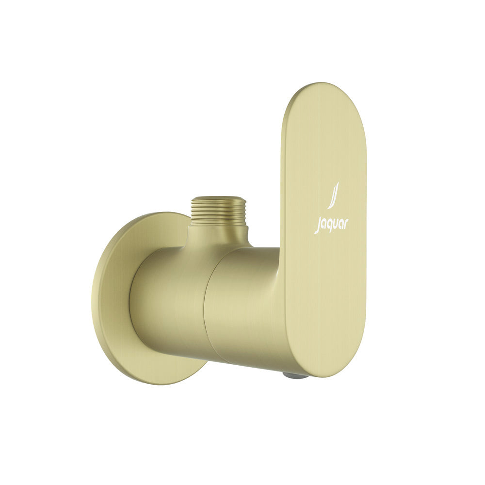 Wall Mounted Stop Valve-Brass Matt-Opal-Prime