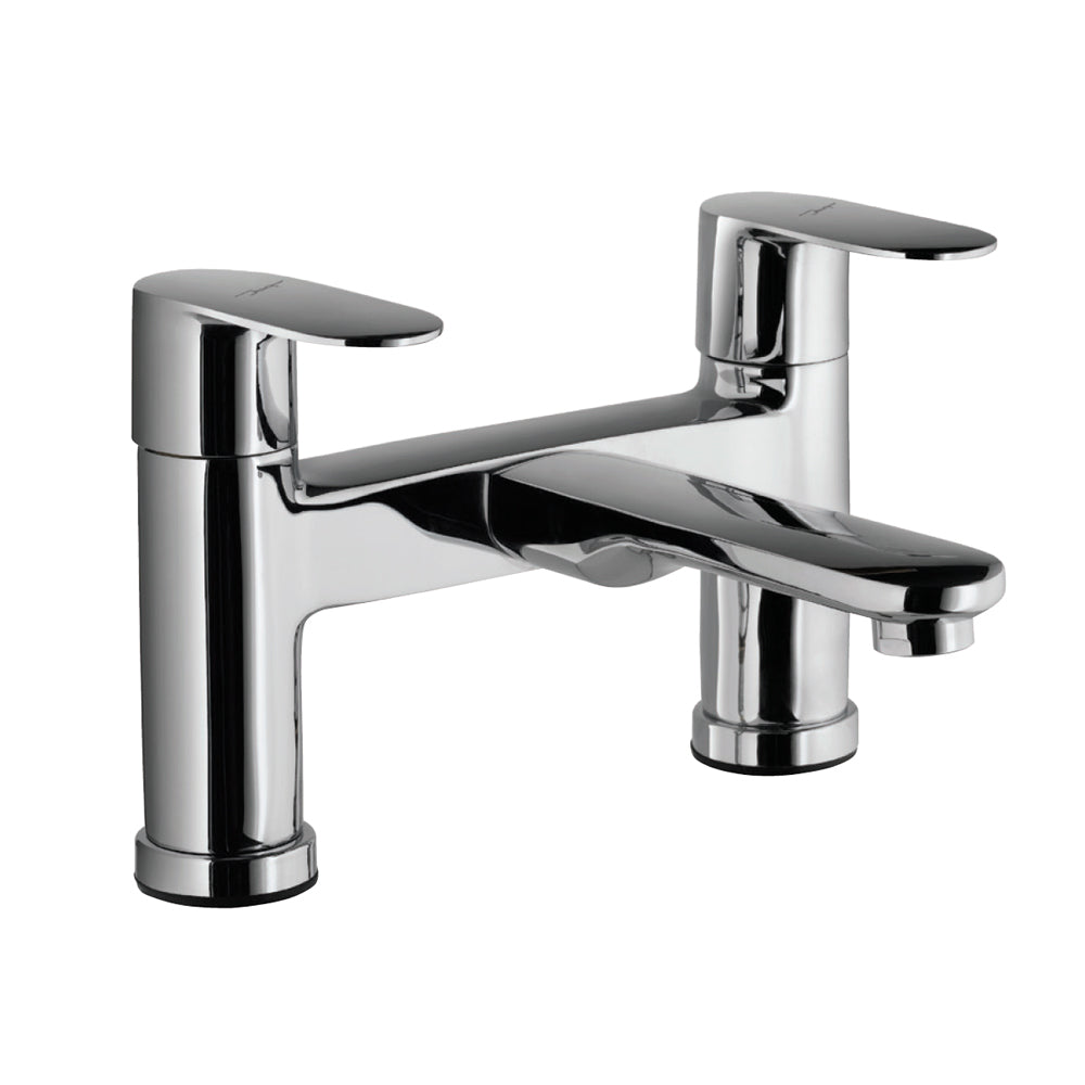 2 Hole H Type Bath Filler-Chrome-Opal-Prime