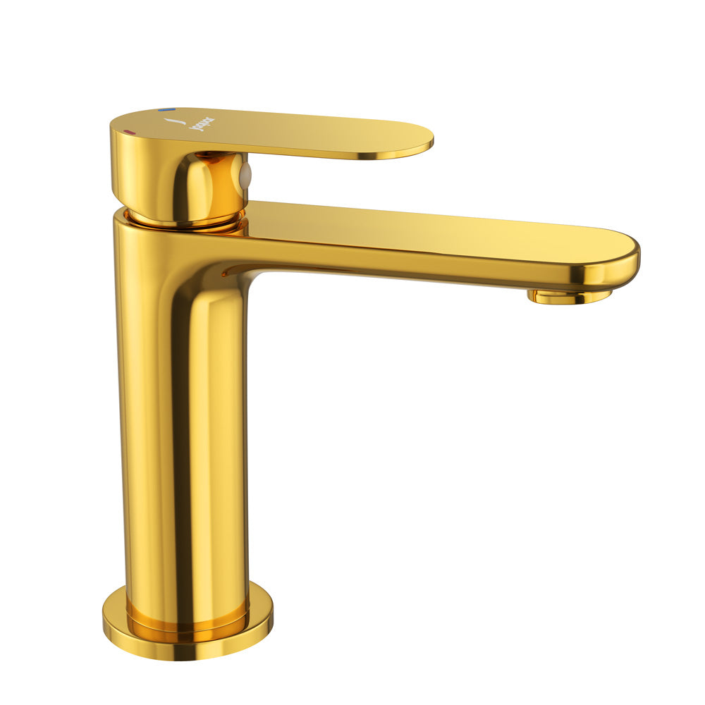 Mono Basin Mixer-Gold Bright PVD-Opal-Prime