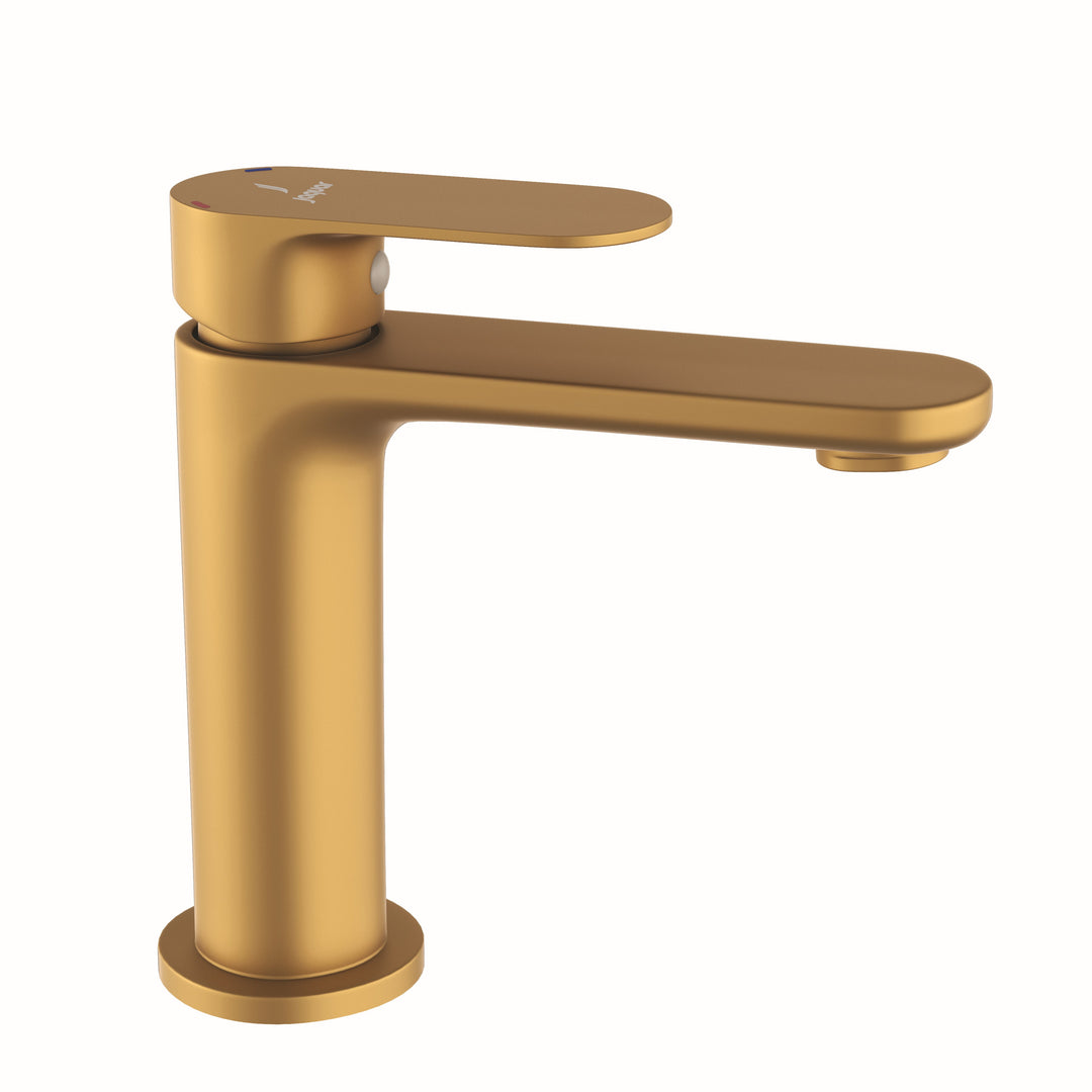 Mono Basin Mixer-Gold Matt PVD-Opal-Prime
