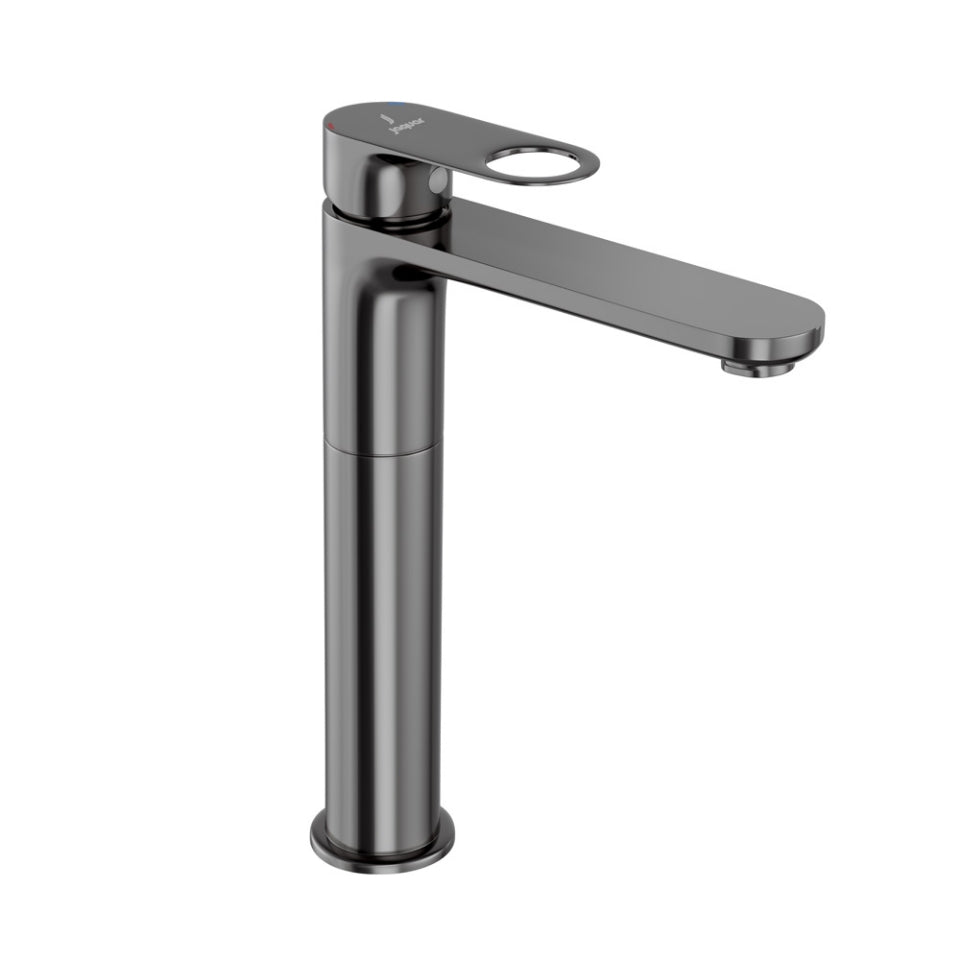 Extended Mono Basin Mixer-Black Chrome-Ornamix-Prime