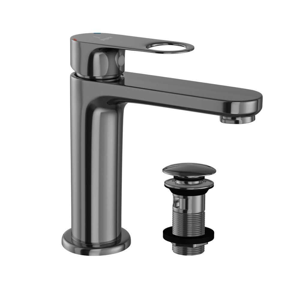 Mono Basin Mixer-Black Chrome-Ornamix-Prime