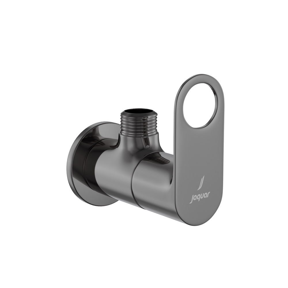 Wall Mounted Stop Valve-Black Chrome-Ornamix-Prime