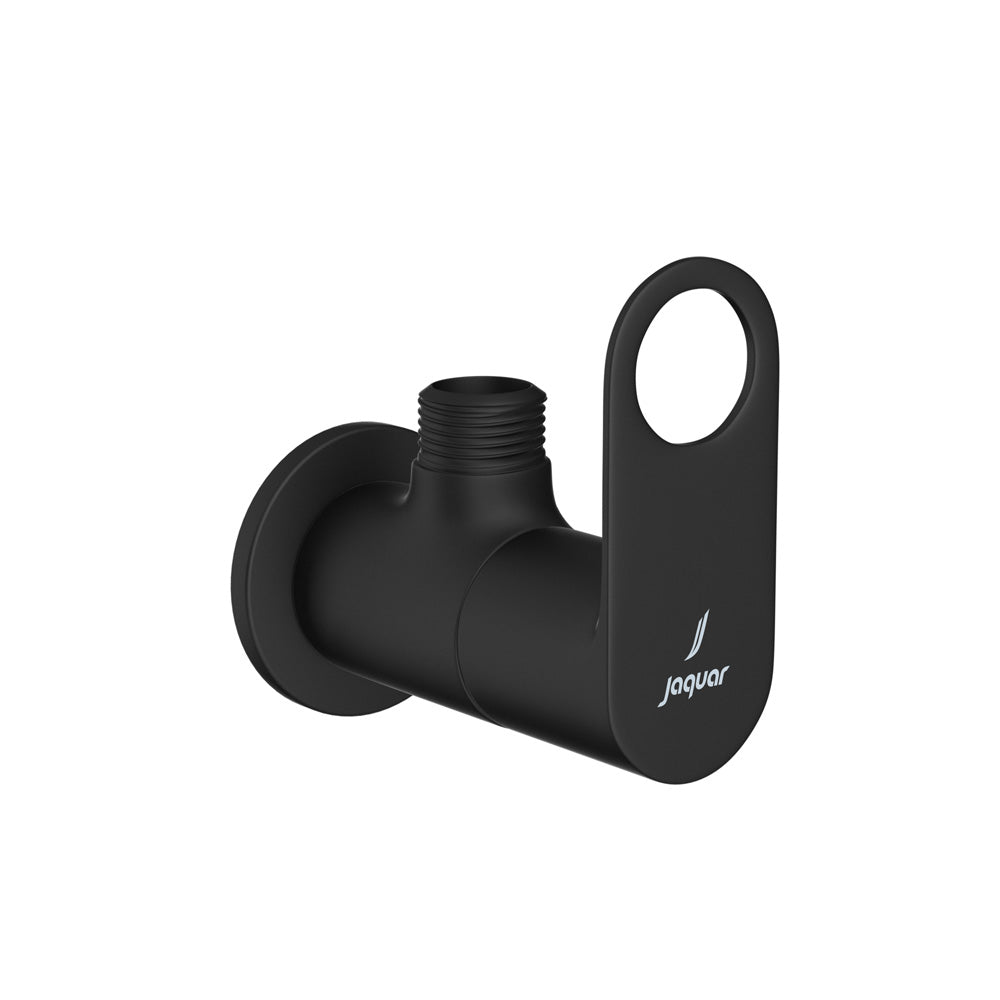 Wall Mounted Stop Valve-Black Matt-Ornamix-Prime