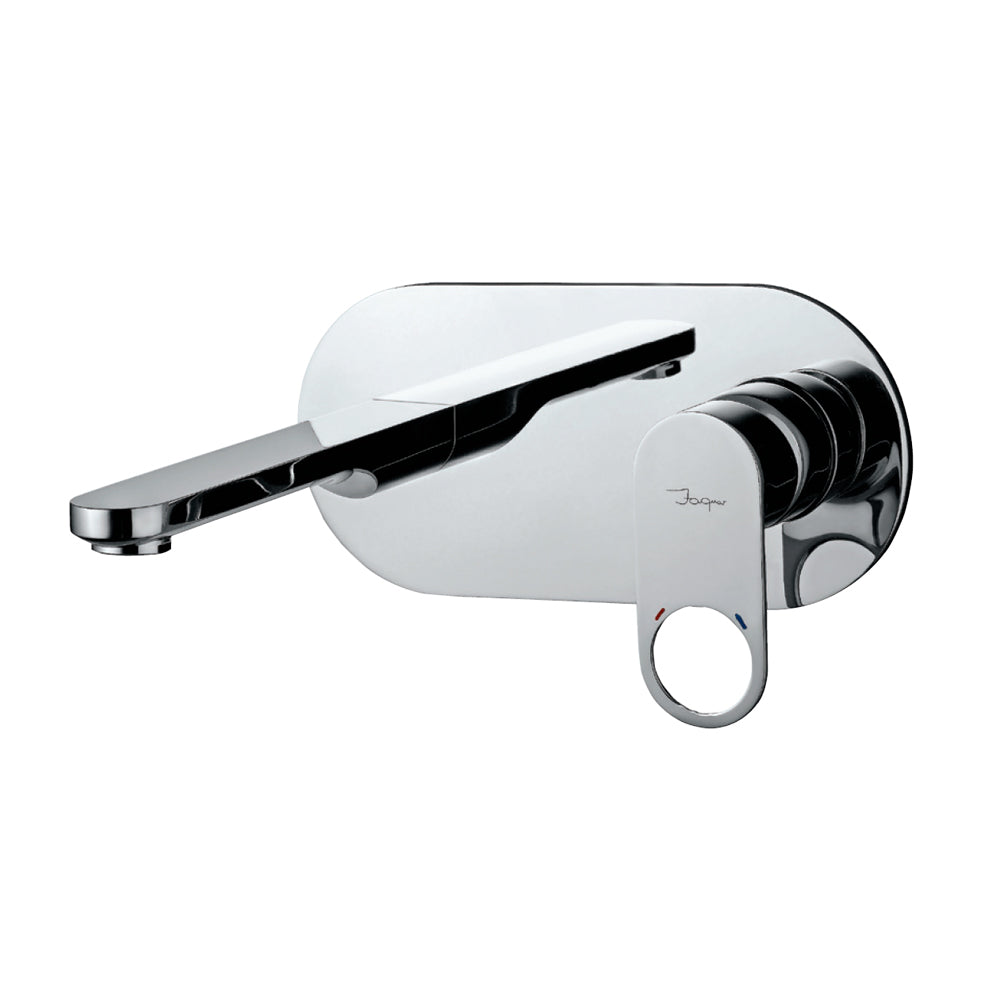 2 Hole Wall Mounted Basin Mixer-Chrome-Ornamix-Prime