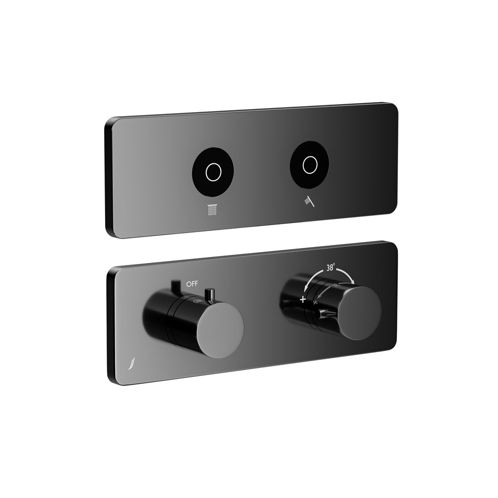 Exposed part 2 way black chrome- Cloud