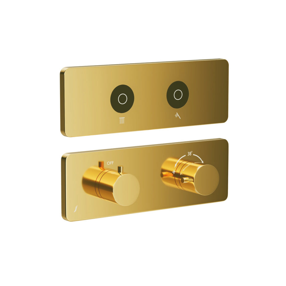 Exposed part 2 way gold bright PVD- Cloud