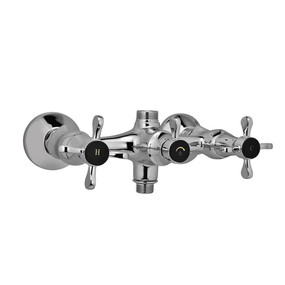 2 Hole Shower Mixer -Chrome-Queens-Prime