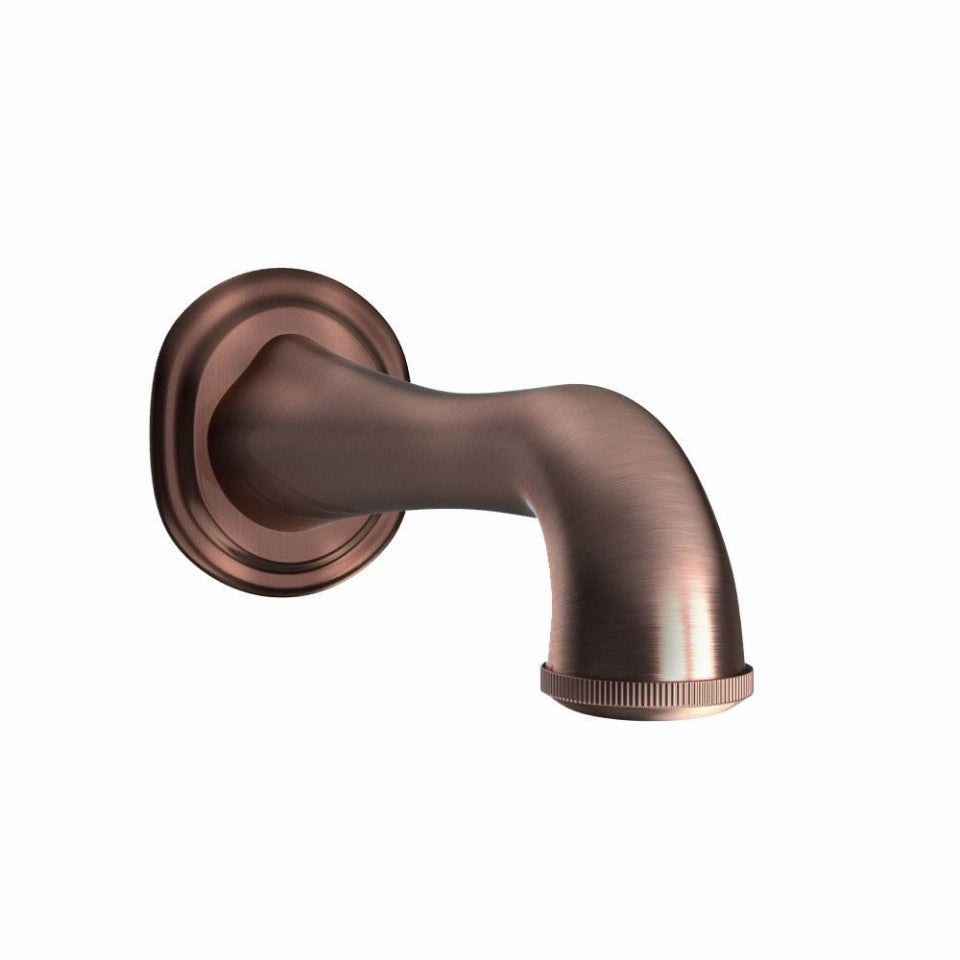 Bath Spout-Antique Copper-Queens-Prime