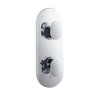 EXPOSED PART OF THERMOSTATIC SHOWER MIXER 1 WAY