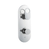 EXPOSED PART OF THERMOSTATIC SHOWER MIXER 2 WAY