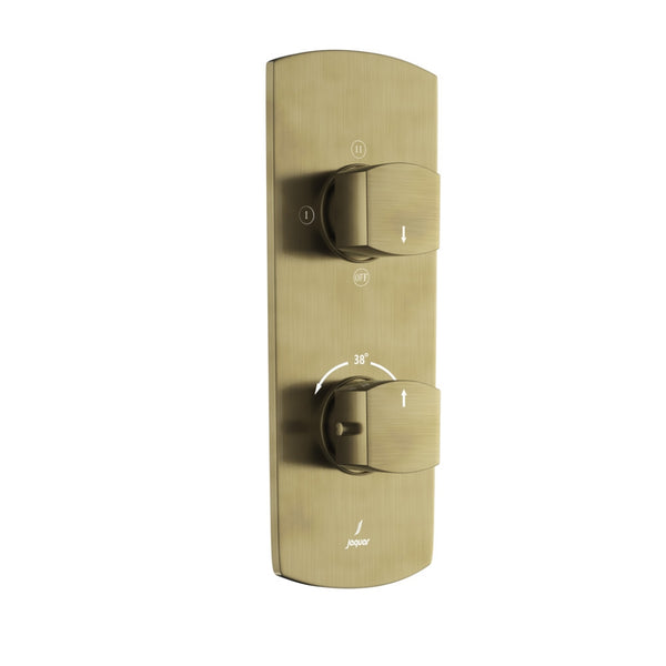 EXPOSED PART OF THERMOSTATIC SHOWER MIXER 3 WAY