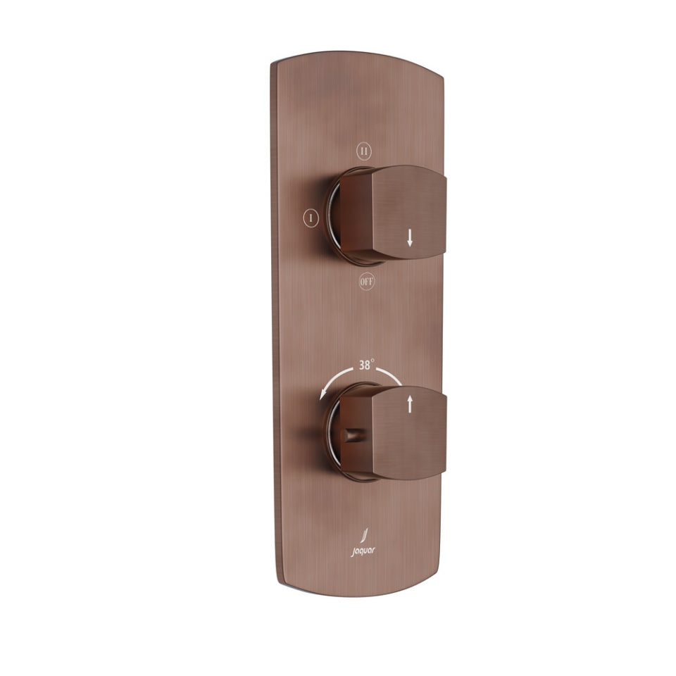 EXPOSED PART OF THERMOSTATIC SHOWER MIXER 3 WAY