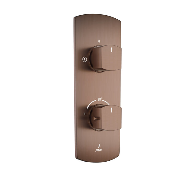 EXPOSED PART OF THERMOSTATIC SHOWER MIXER 2 WAY