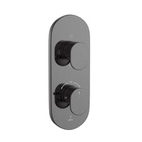 EXPOSED PART OF THERMOSTATIC SHOWER MIXER 3 WAY