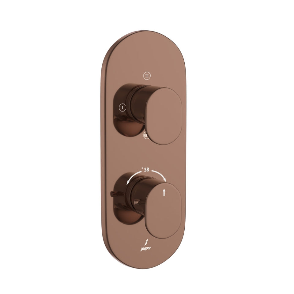 EXPOSED PART OF THERMOSTATIC SHOWER MIXER 3 WAY