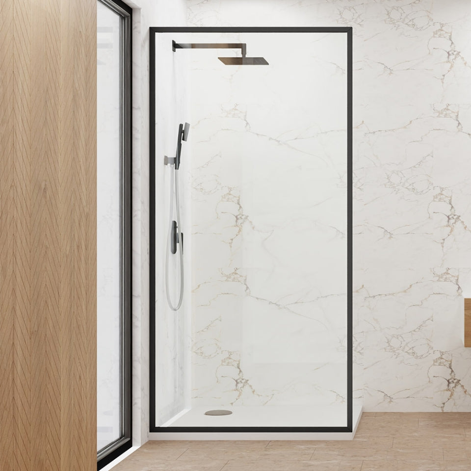 WALK IN SHOWER SCREEN - LAMINATED (FRAMED)