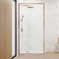 WALK IN SHOWER SCREEN - LAMINATED (FRAMED)