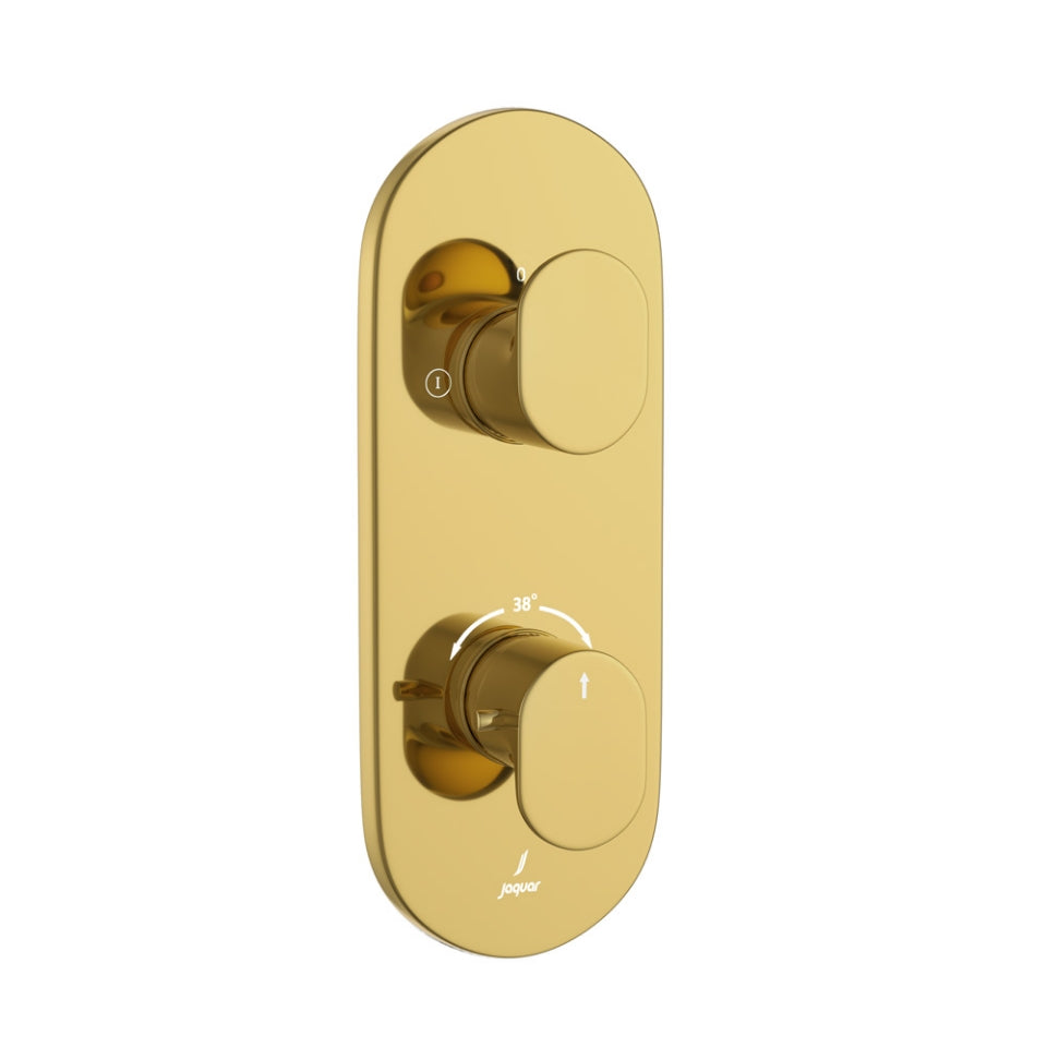 EXPOSED PART OF THERMOSTATIC SHOWER MIXER 2 WAY