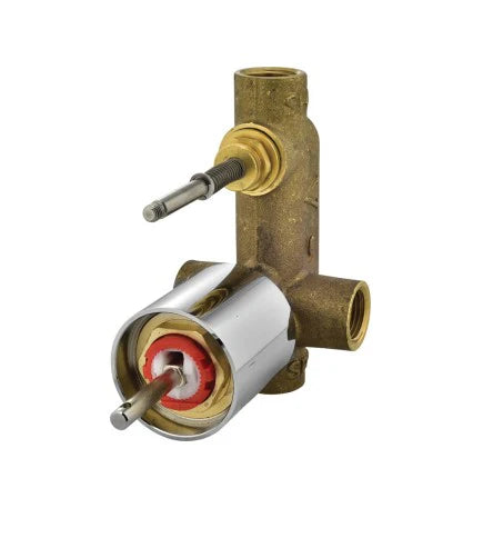 In-wall Body of Thermostatic Shower Mixer with 5-way diverter (Without Exposed Parts)