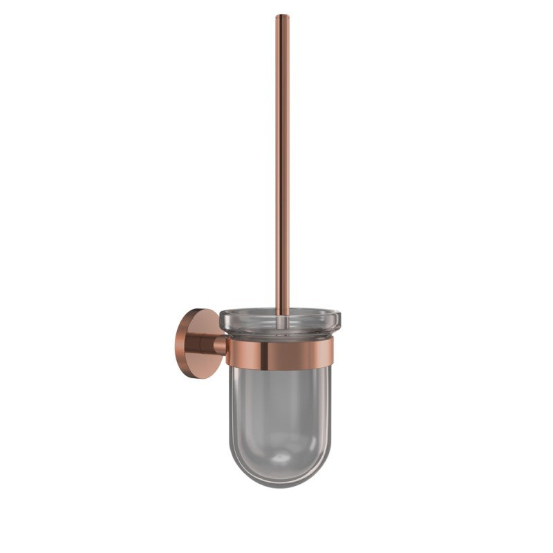 Toilet Brush &amp; Holder - Chrome