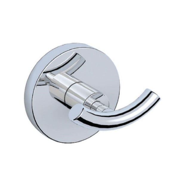 Double Robe Hook - Chrome