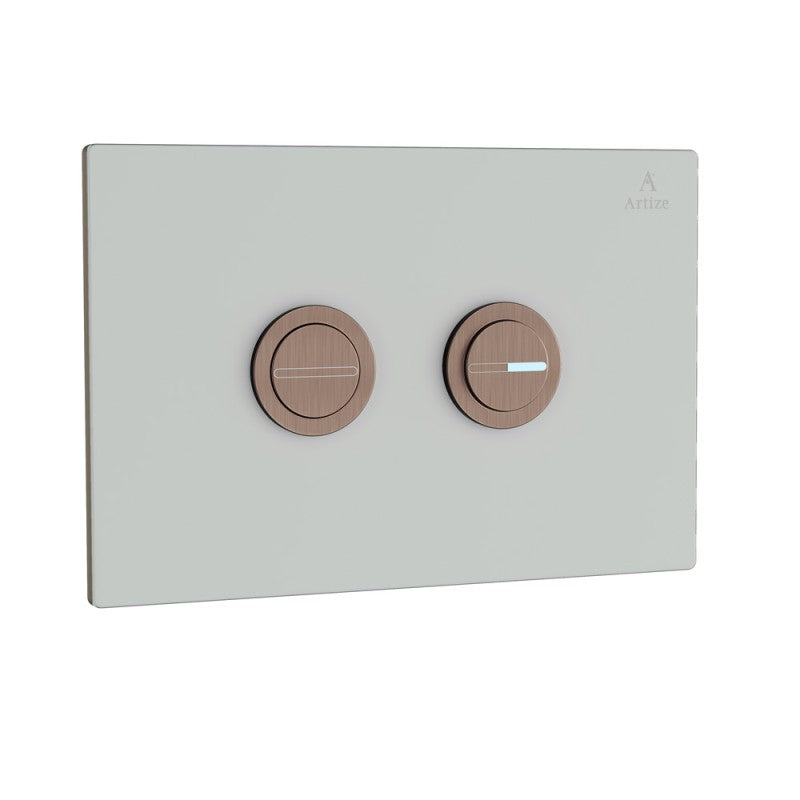 Cilica Pneumatic White Glass Control Plate