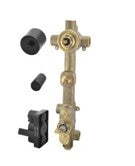 In-wall Body of Thermostatic Shower Mixer with 3-Way Diverter (Without Exposed Parts)