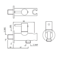 Round Wall Outlet