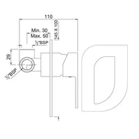 Manual Shower Mixer