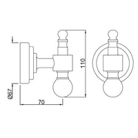 Single Robe Hook