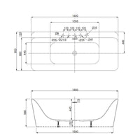 Laguna Free Standing Bathtub