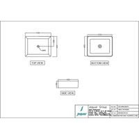 Thin Rim Counter Top Basin