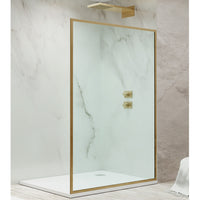 WALK IN SHOWER SCREEN (FRAMED)