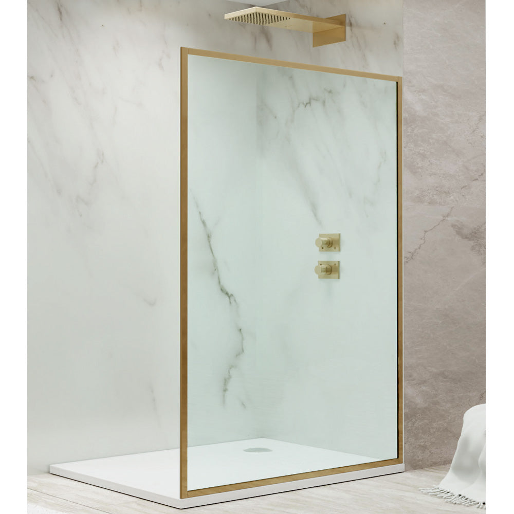 WALK IN SHOWER SCREEN (FRAMED)