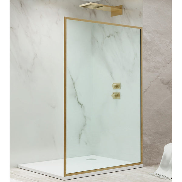 WALK IN SHOWER SCREEN (FRAMED)