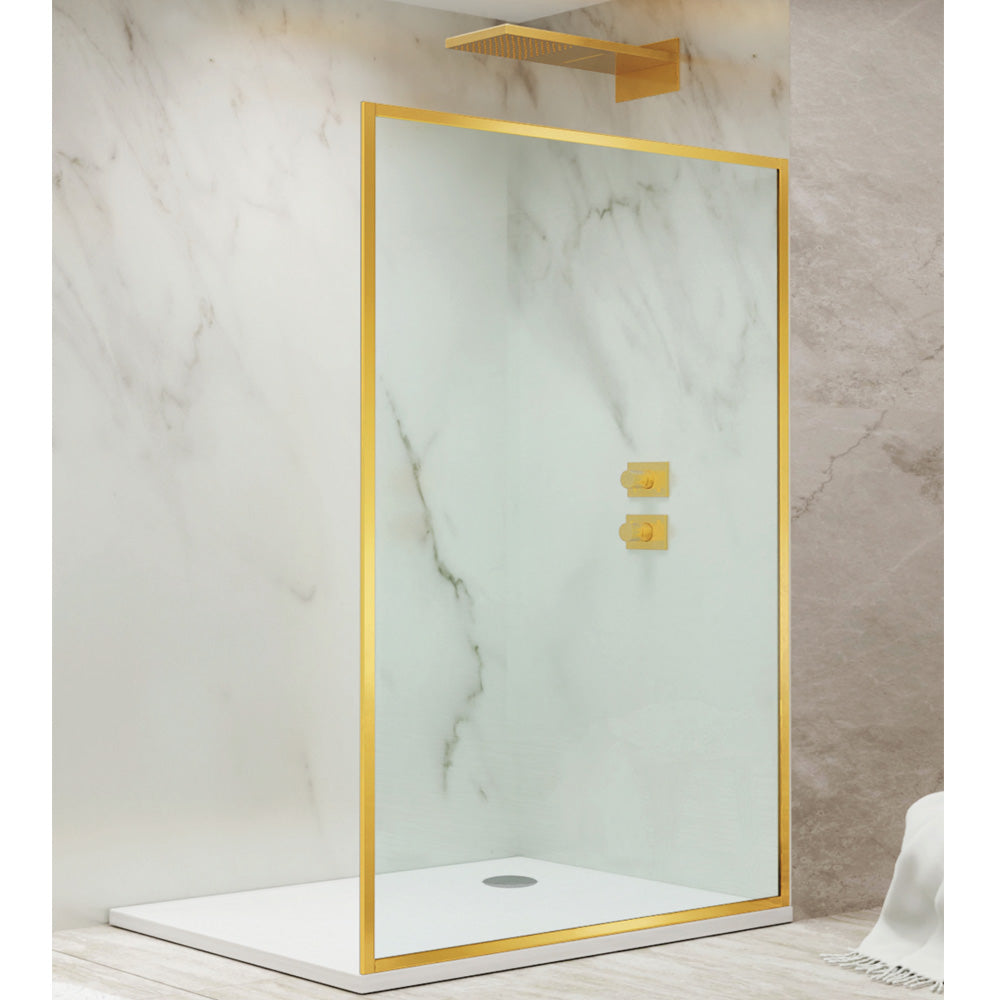 WALK IN SHOWER SCREEN (FRAMED)