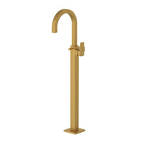 Exposed Parts of Floor Mounted Single Lever Bath Mixer