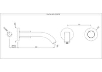 Exposed Parts of Built-in In-wall Manual Valve