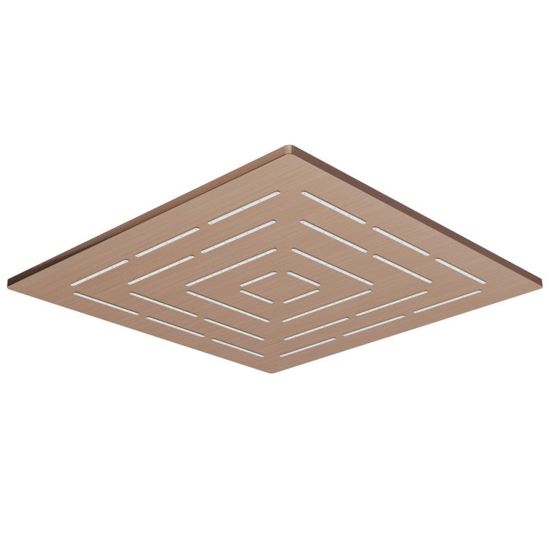 Maze Single Function 300X300mm Maze Square Showerhead