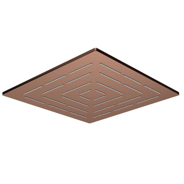 Maze Single Function 300X300mm Maze Square Showerhead