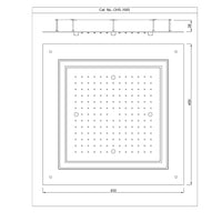 Duoflo Shower Square Shape