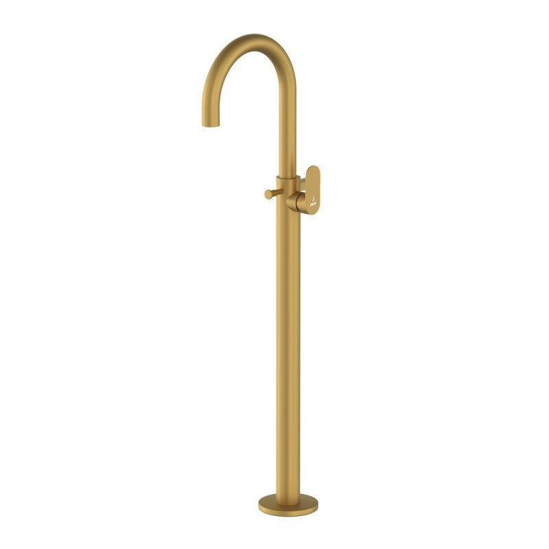 Exposed Parts of Floor Mounted Single Lever Bath Mixer
