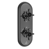 EXPOSED PART OF THERMOSTATIC SHOWER MIXER 3 WAY