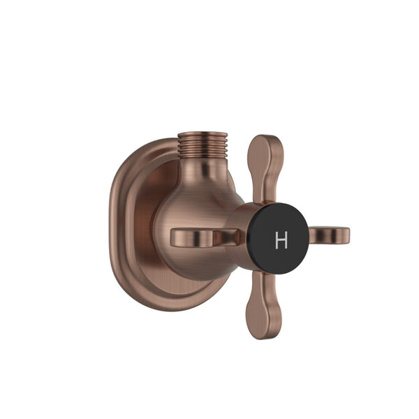 WALL MOUNTED STOP VALVE - HOT ONLY