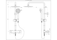 Multifunction Thermostatic Shower Valve