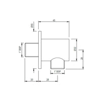 Round Wall Outlet