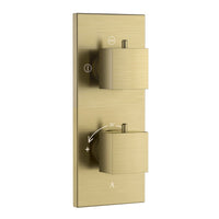 Thermatik-S In-wall Thermostatic Shower Valve with 2-Way Diverter