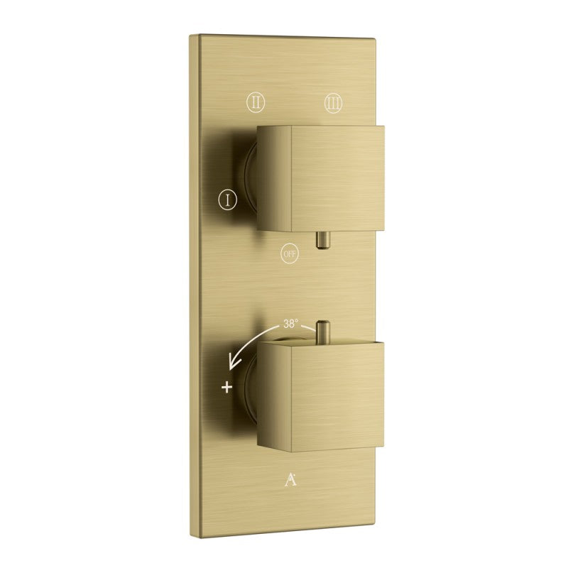 Thermatik-S In-wall Thermostatic Shower Valve with 4-Way Diverter