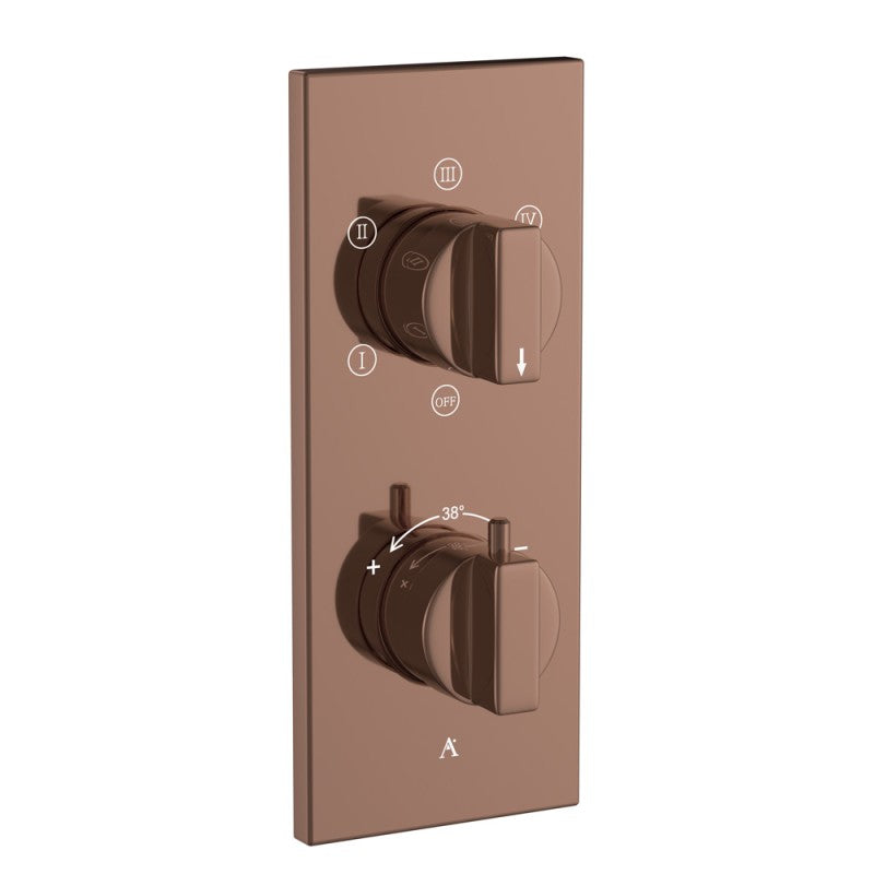 Thermatik-R In-wall Thermostatic Shower Valve with 5-Way Diverter